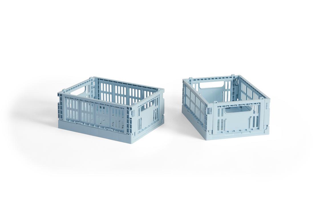 Colour Crate Mini kasse, 2 stk - Soft blue